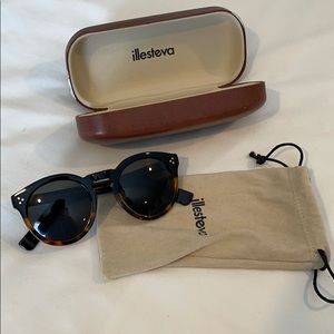 Illesteva Leonard 2 Half & Half Sunglasses